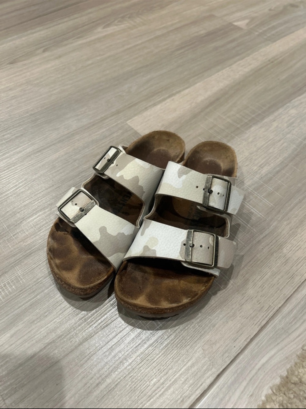 Birkenstock Light Camo Double Strap Sandals